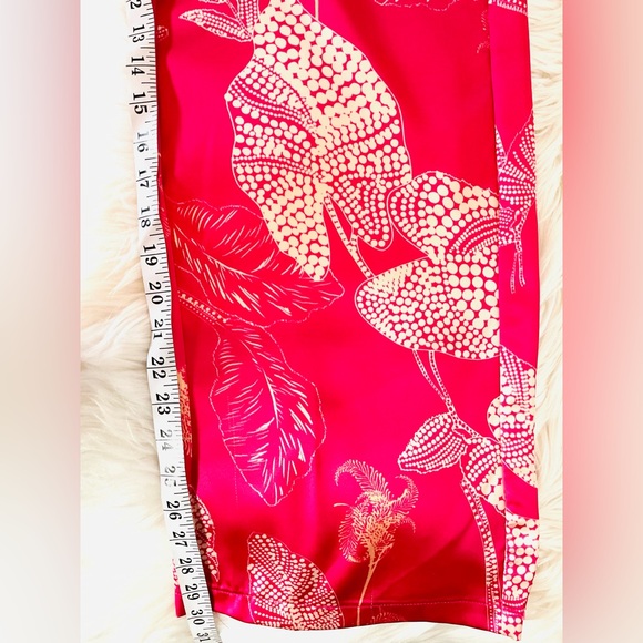 🌸 VIBRANT PINK TROPICAL 🌴 PRINT PANTS - Picture 15 of 16